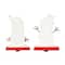 Glitzhome® 7.5" Christmas Snowman Stocking Holder Set